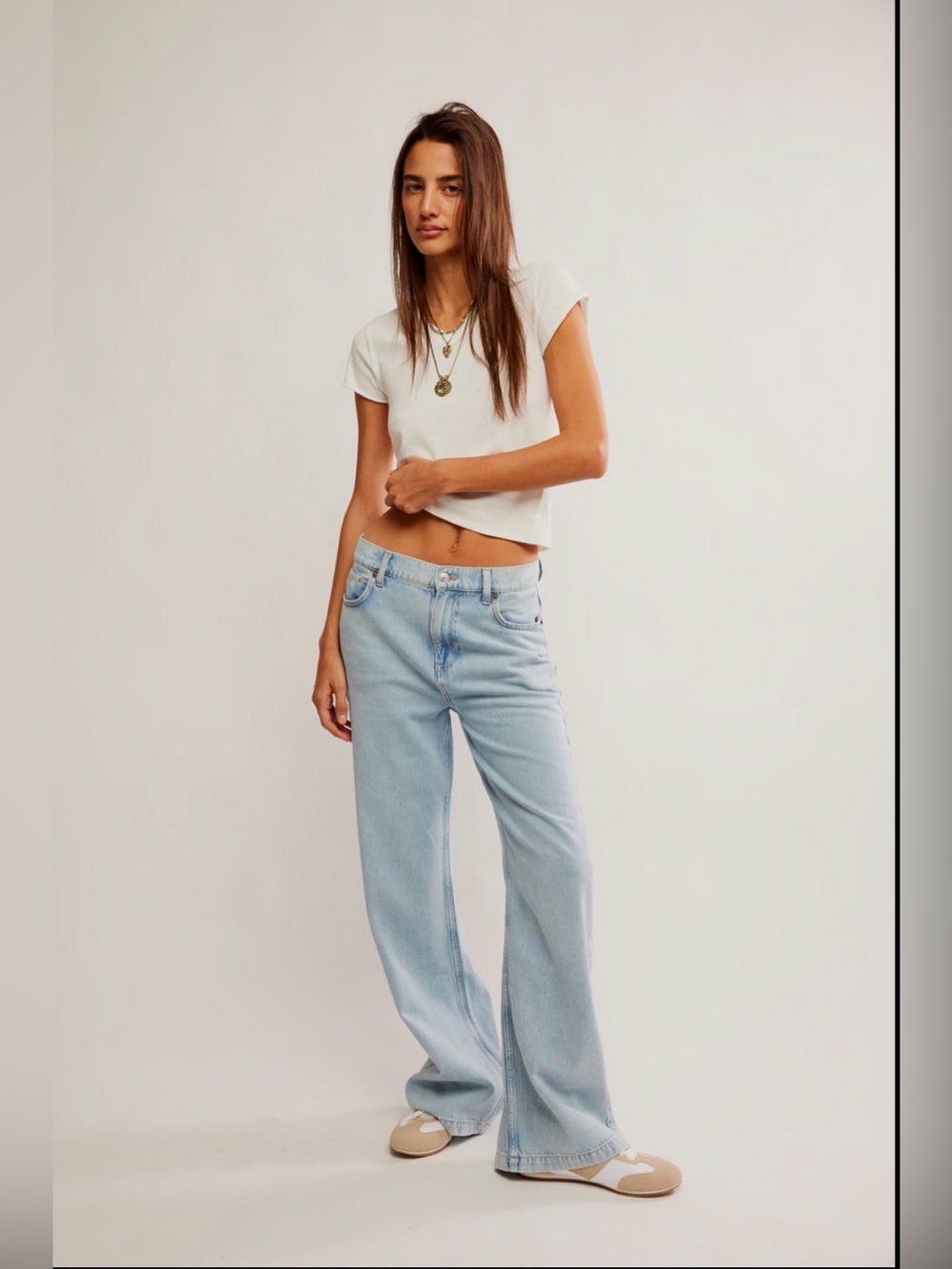 Bnwt Free People We The Free The Stride Jeans Size 25 Waist About 14” $128 Usd